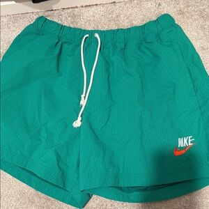 Nike mens Teal Athletic Shorts